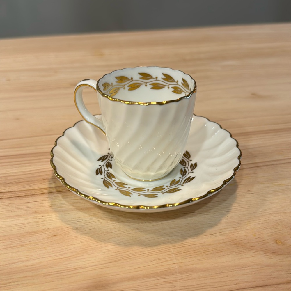 Mintons Vintage Espresso Cup Set~ made in England